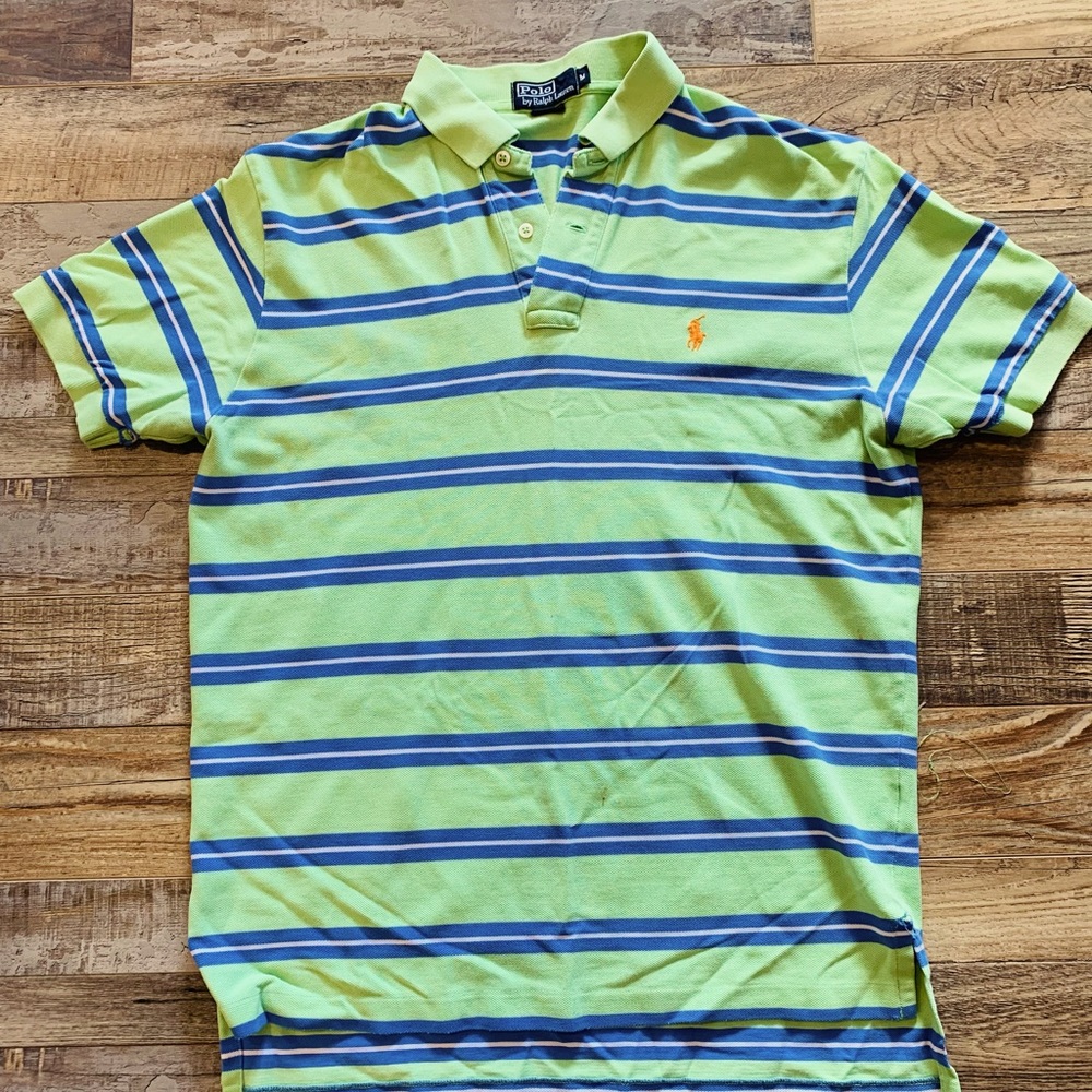 Men’s M Spring Green Ralph Lauren Polo